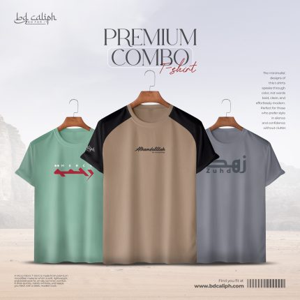 3 PCS T-Shirt Combo for Men | Stylish Everyday Wear - SET007
